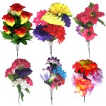 Μπουκέτα λουλούδια πολύχρωμα 35-45cm
